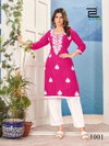 Nawab Pro By Blue Hills Side Cut Lucknowi Work Rayon Kurtis Wholesale Shop In Surat
